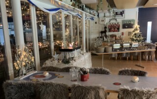 Weihnachten im Curling Restaurant Zug